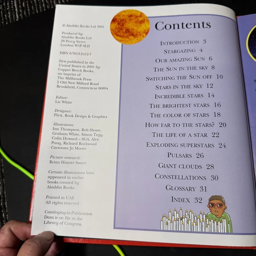 Copper Beech Awesome Space The Sun and Other Stars Hardcover